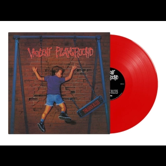 VIOLENT PLAYGROUND Thrashin Blues LP RED , PRE-ORDER [VINYL 12"]